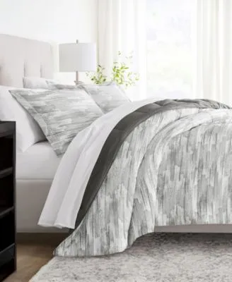 Ienjoy Home Textured Stripe Comforter Sets