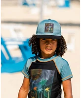 Boy Caravan Patch Hat Verdigris - Toddler|Child