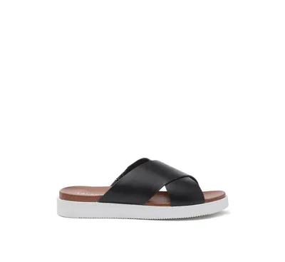 Womens johana double strap slip-on flats
