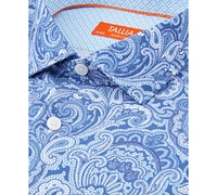 Tallia Men's Slim-Fit Paisley Dress Shirt