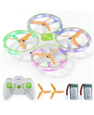 Contixo 7" TD1 Kids Indoor Outdoor Rc Easy to Fly Quadcopter Drone with Led Lights with 3d Flip