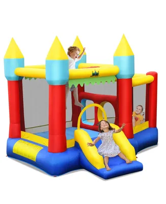 Inflatable Bounce Slide Jumping Castle Without Blower