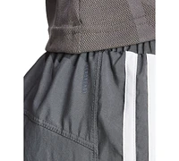 adidas Women's Pacer Training 3-Stripes Woven High-Rise Shorts