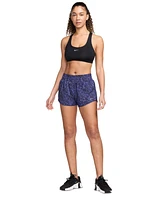 Nike Women's One Dri-fit Mid-Rise 3" Brief-Lined Shorts