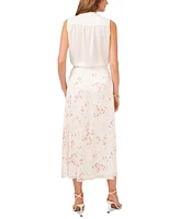 Vince Camuto Women's Pull-On Floral Print Maxi Skirt