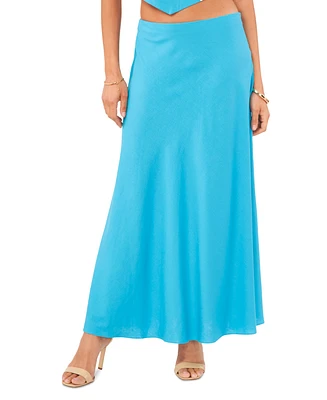 1.state Women's Bias Maxi Skirt