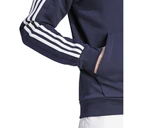 adidas Men's Essentials Fleece 3-Stripes Quarter-Zip Sweatshirt