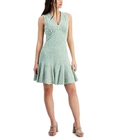 Taylor Women's Boucle A-Line Dress