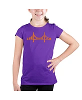 Girl's Word Art T-shirt - San Francisco Bridge