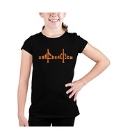 Girl's Word Art T-shirt - San Francisco Bridge