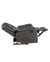 Katrine 39" Manual Recliner - Charcoal