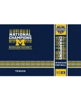 Tervis Tumbler Michigan Wolverines College Football Playoff 2023 National Champions 30 Oz Stainless Steel Tumbler