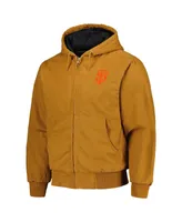 Men's Dunbrooke Brown San Francisco Giants Dakota Work Full-Zip Hoodie Jacket