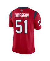 Men's Nike Will Anderson Jr. Red Houston Texans Vapor F.u.s.e. Limited Jersey