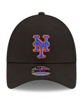 Men's New Era Black New York Mets Alternate The League 9FORTY Adjustable Hat