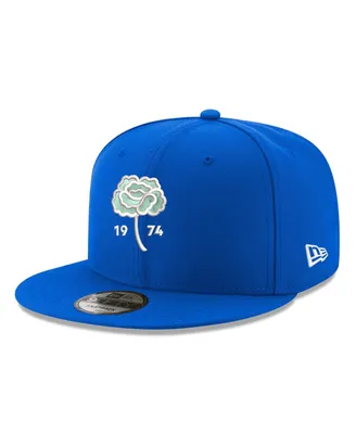 Men's New Era Blue Seattle Sounders Fc Carnation 9FIFTY Snapback Hat