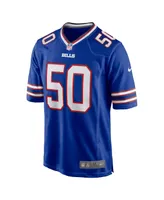 Men's Nike Gregory Rousseau Royal Buffalo Bills Game Player Jersey