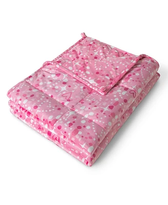 Bare Home Printed Weighted Blanket, 10lbs (60" x 40") - Minky