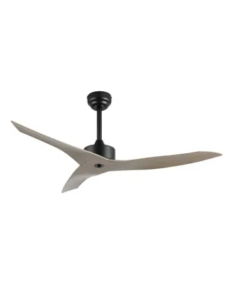 Jonathan Y Aldrin Modern Minimalist Iron/Plastic Razor Ceiling Fan