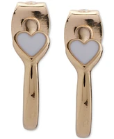 Lucky Brand Two-Tone 4-Pc. Set Heart-Motif Earrings