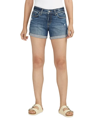 Silver Jeans Co. Women's Curvy Fit Suki Shorts