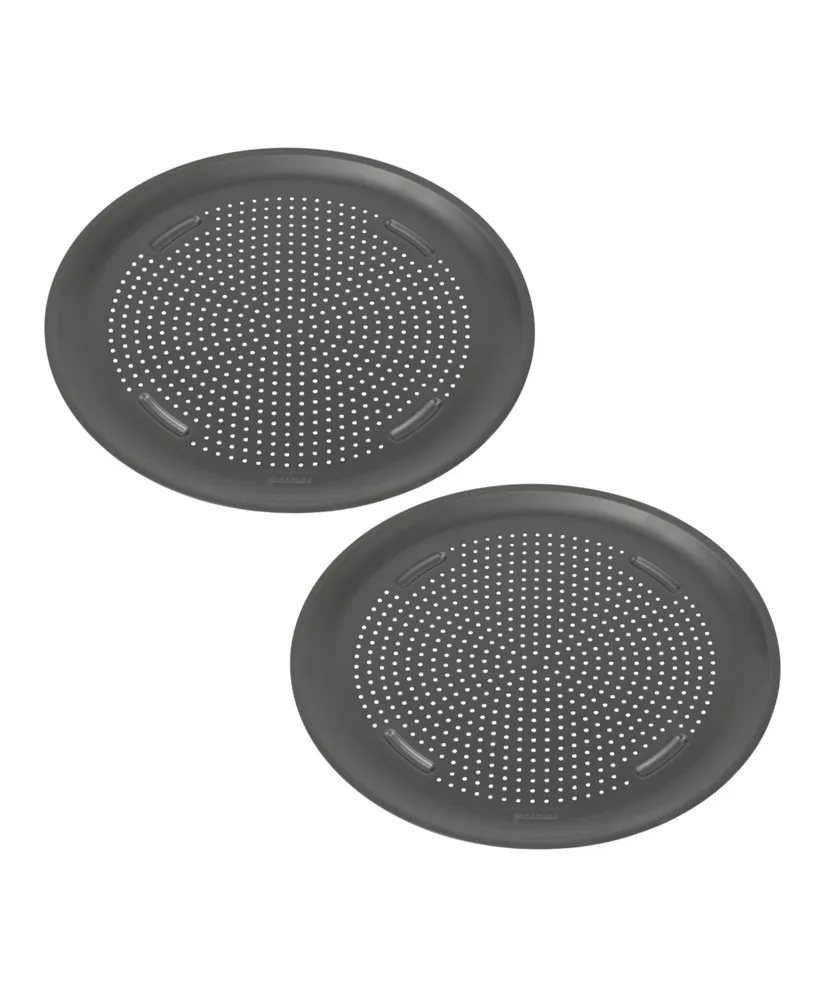 Good Cook Set of 2 Air perfect 15.75" Nonstick Carbon Steel Large Pizza Pans