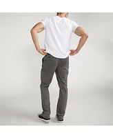 Silver Jeans Co. Men's Essential Twill Pull-On Cargo Pants