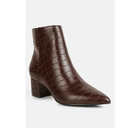 thalia black sleek boots