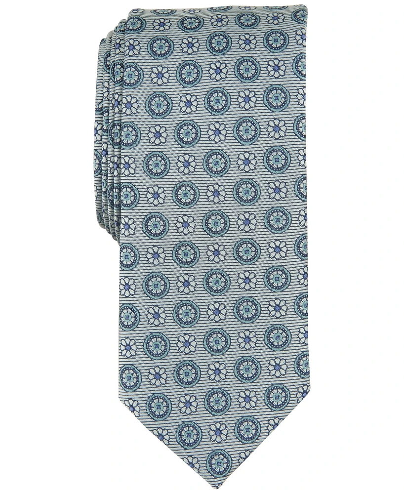 Bar Iii Men's Aiken Medallion Tie, Created for Macy's