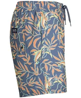 Salt Life Men's Hide N Sea Print 18" Volley Shorts