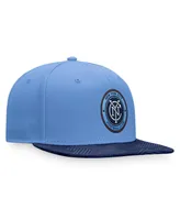 Men's Fanatics Sky Blue New York City Fc Iconic Defender Snapback Hat