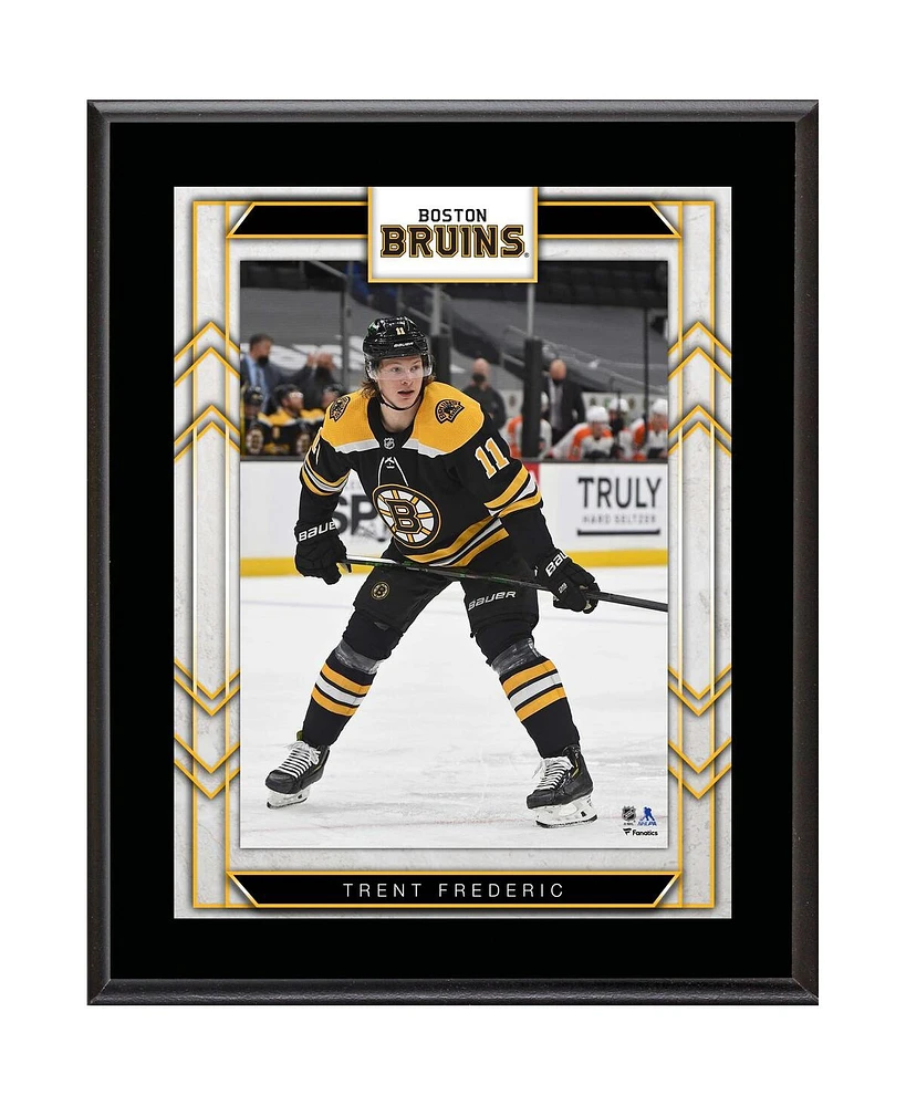 Trent Frederic Boston Bruins 10.5" x 13" Sublimated Player Plaque