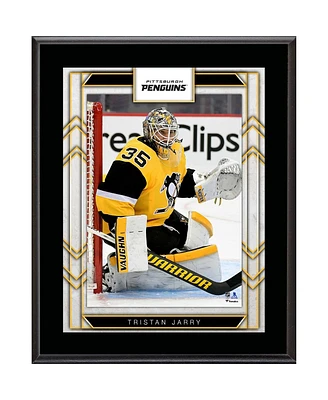 Tristan Jarry Pittsburgh Penguins 10.5" x 13" Sublimated Player Plaque