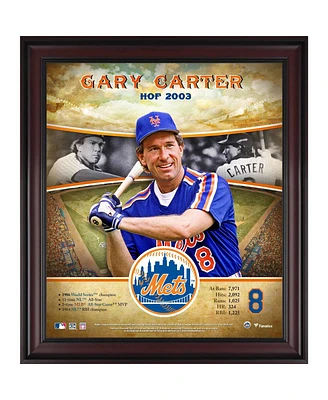 Gary Carter New York Mets Framed 15" x 17" Hall of Fame Career Profile