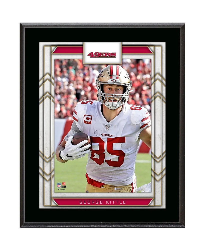 George Kittle San Francisco 49ers 10.5" x 13" Player Sublimated Plaque