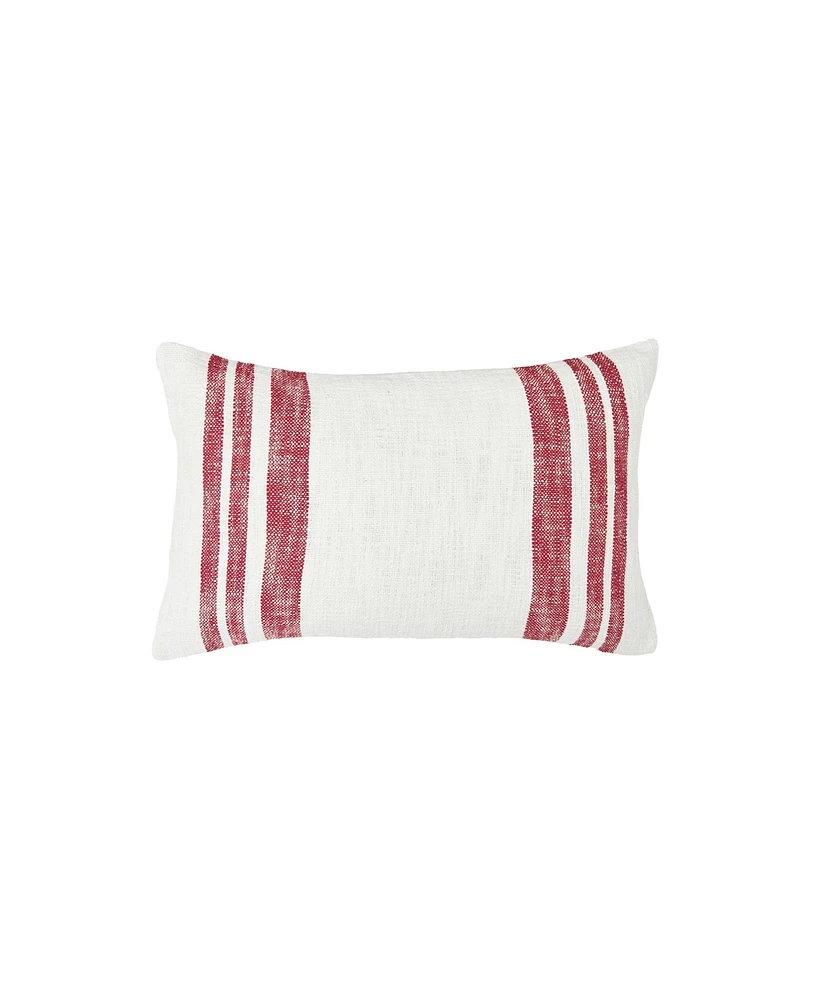 Morgan Ruby Woven Throw Pillow