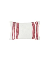 Morgan Ruby Woven Throw Pillow