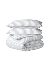 Bare Home Double Brushed Duvet Cover Set Full