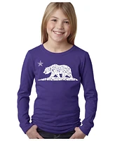 Girl's Word Art Long Sleeve - California Dream