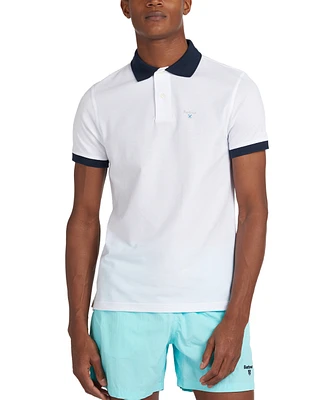 Barbour Men's Lynton Contrast-Trim Polo