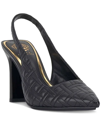 Vince Camuto Women's Baneet Quilted Slingback Pumps