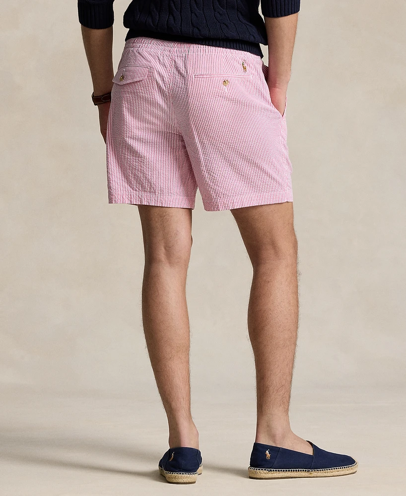 Polo Ralph Lauren Men's 6-Inch Prepster Seersucker Shorts