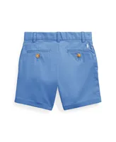 Polo Ralph Lauren Toddler and Little Boys Straight Fit Flex Abrasion Twill Shorts