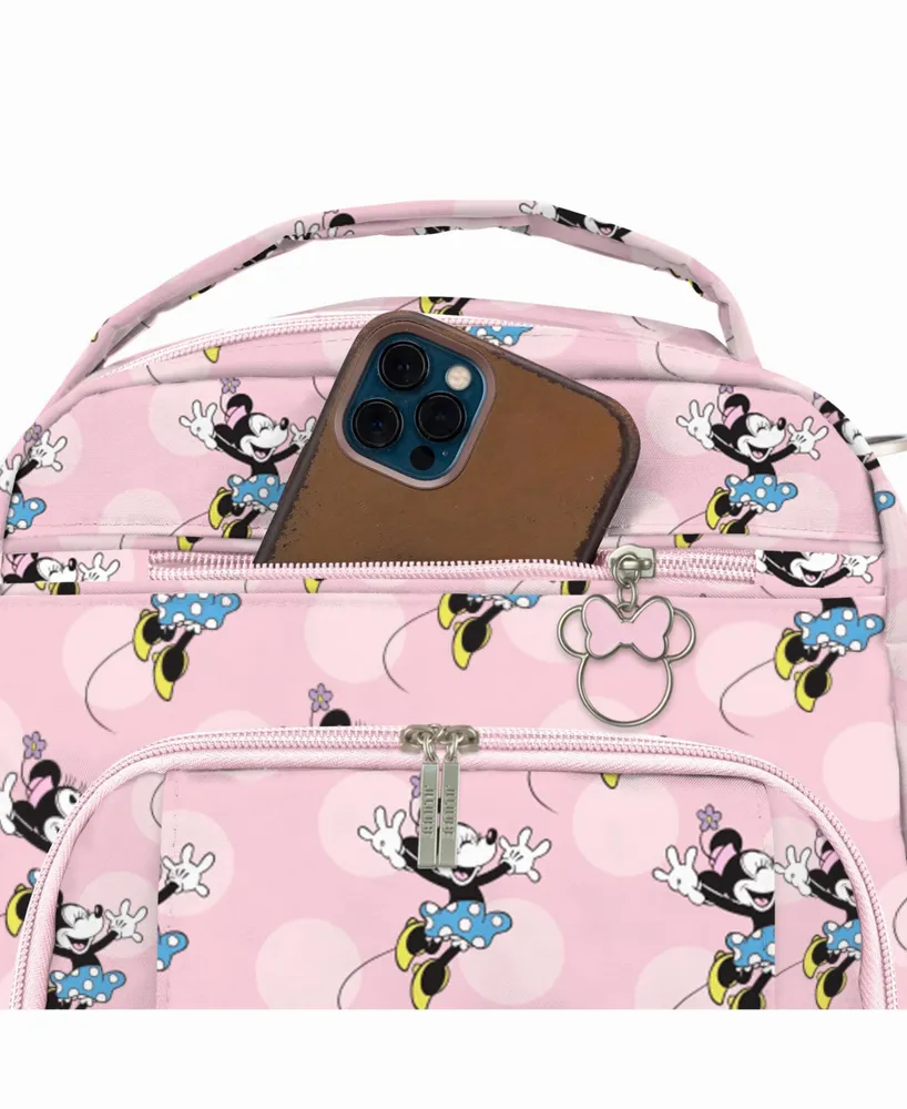 JuJuBe Minnie Mouse Be Right Back Diaper Bag Backpack