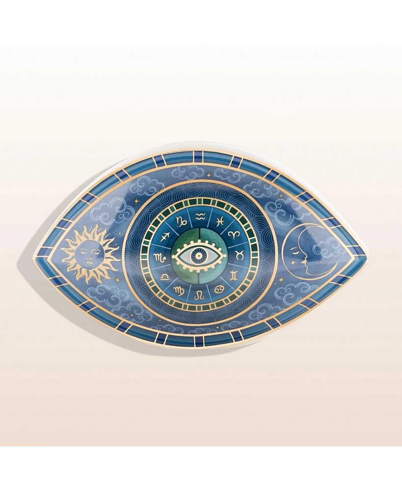 Celestial Unity - Evil Eye Zodiac Ceramic Statue