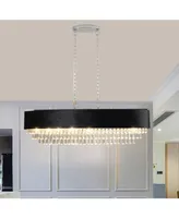 Streamdale Furniture Modern Crystal Chandelier For Living-Room Cristal Lamp Luxury Home Decor Light Fixture