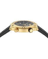 Versace Men's Swiss Rubber Strap Watch 43mm