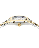 Versace Women's Swiss Two-Tone Stainless Steel Bracelet Watch 45x36mm