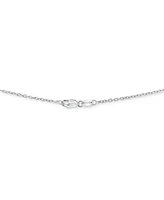 Tanzanite Love Knot 18" Pendant Necklace (1/2 ct. tw.) in Sterling Silver