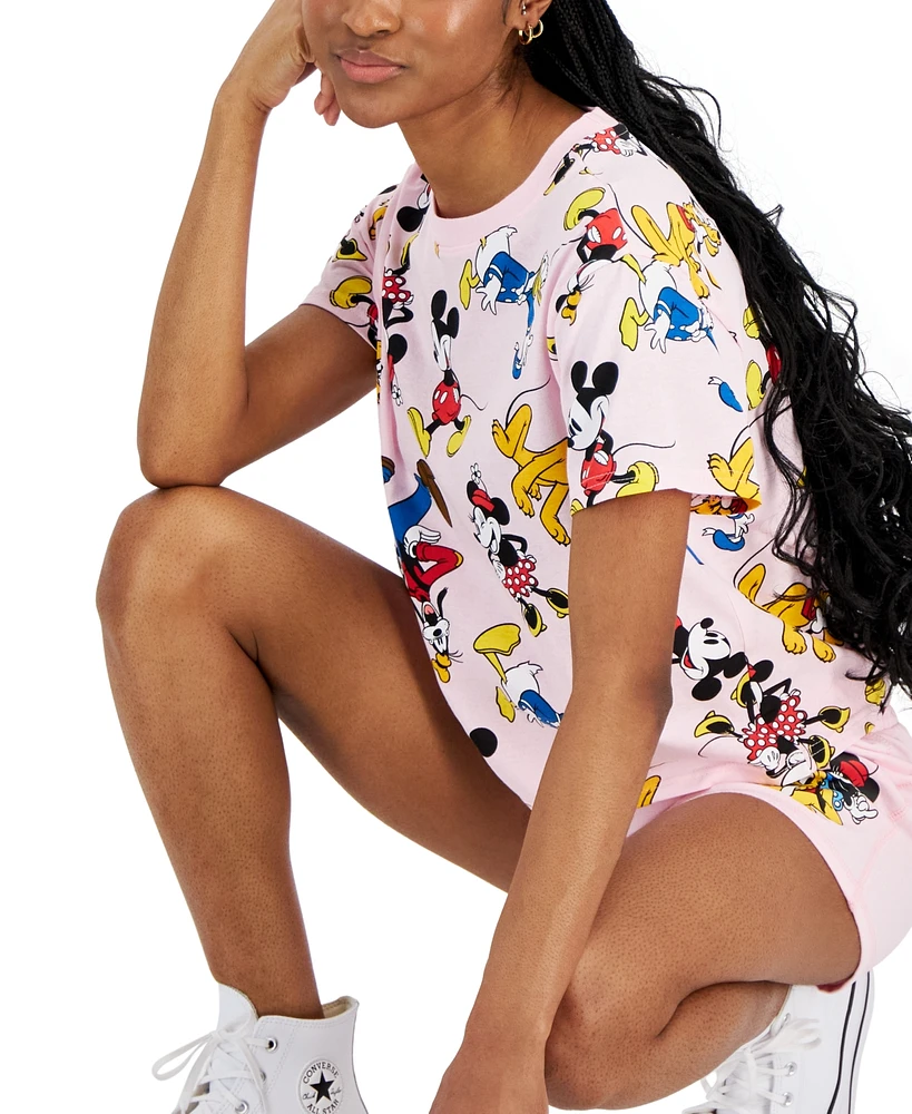 Disney Juniors' Mickey & Friends Graphic Short-Sleeve T-Shirt